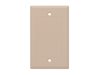 Picture of Blank Keystone Faceplate - Single Gang - Beige