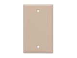 Picture of Blank Keystone Faceplate - Single Gang - Beige