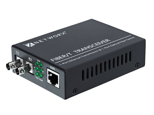 Gigabit Fiber Media Converter - 1000Base-LX, ST Singlemode, 20km, 1310nm