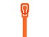 Picture of 12 Inch 50 Lbs Orange Releasable/Reusable Cable Tie - 100 Pack - 1 of 7