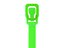 Picture of 32 Inch 175 Lbs Fluorescent Green Releasable/Reusable Cable Tie - 10 Pack