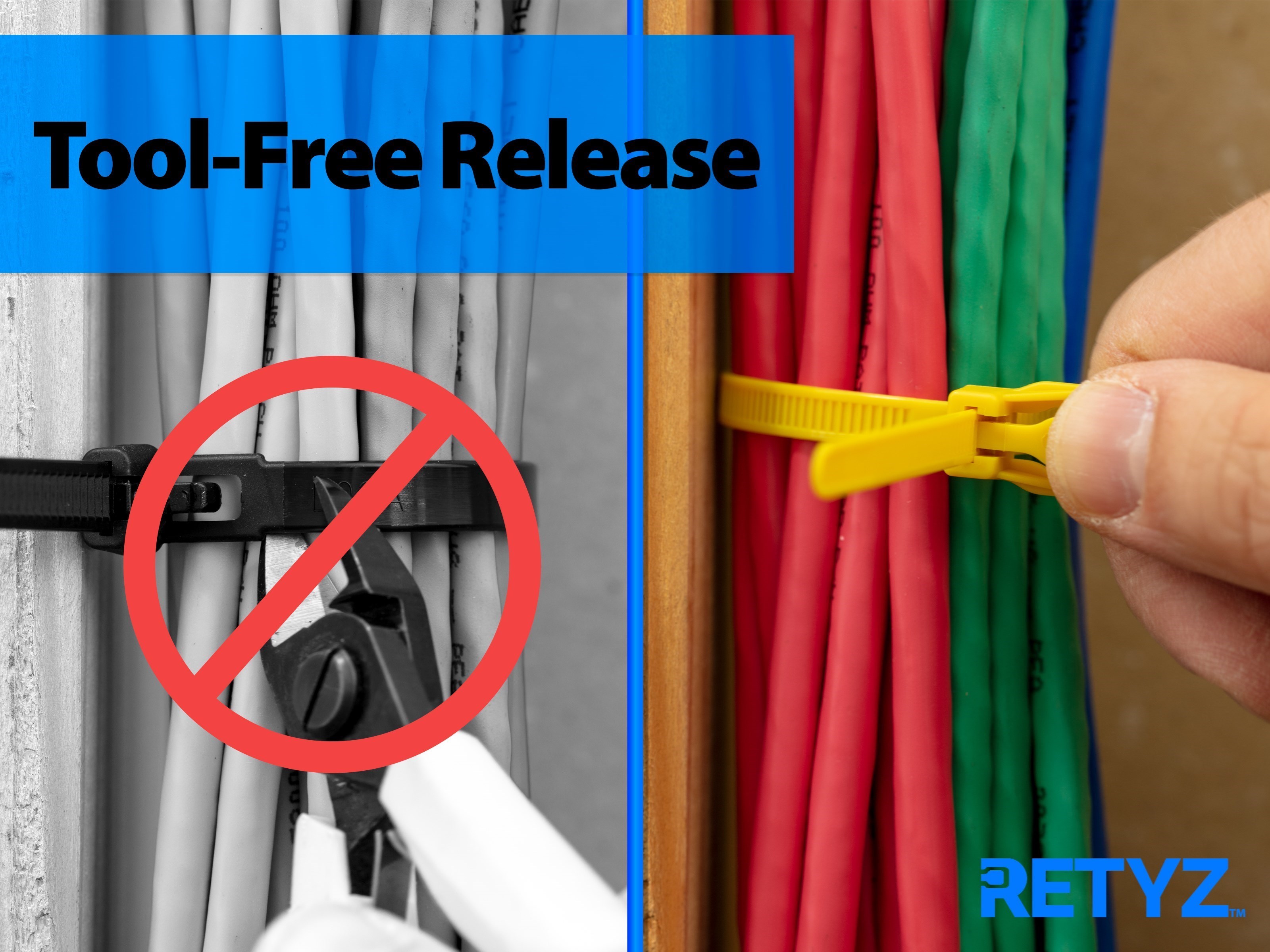 Aazon.co: RETYZ WorkTie 24 Inch Natural Releasable, Reusable, One - View #14