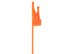 Picture of 36 Inch 175 Lbs Fluorescent Orange Releasable/Reusable Cable Tie - 10 Pack - 3 of 8
