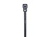 Picture of 6 Inch 18 Lbs Black Releasable/Reusable Cable Tie - 100 Pack - 2 of 6