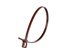 Picture of 6 Inch 18 Lbs Brown Releasable/Reusable Cable Tie - 100 Pack - 0 of 4