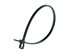 Picture of 6 Inch 18 Lbs Black Releasable/Reusable Cable Tie - 100 Pack - 0 of 6