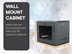 Picture of 9U Wall Mount Cabinet - 101 Series, 18 Inches Deep, Flat Packed - 9 of 12