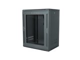 15U wall mount cabinet with front opening