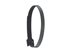 Picture of 18 Inch Black Hook and Loop Tie Wrap - 50 Pack - 0 of 5