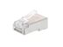 Picture of Feed-Through Style SpeedTerm Cat 6 RJ45 Shielded Modular Connector - 100 Pack - 1 of 2
