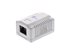 Picture of Surface Mount Box with CAT5e 110 Punch Down Terminals - RJ45 - 8 Conductor - 0 of 3