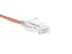 Picture of Cat 6 Mini Ethernet Patch Cable - 5 FT, Orange, Booted - 0 of 2