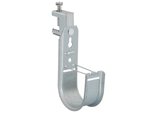 2″  J-Hook with Beam Clamp and Retainer Clip in 25 Pack