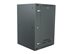 Side view of wall-mount network cabinet with solid metal panel - 2 of 5