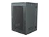 Wall-mount network cabinet with vented sides and front door panel - 0 of 5