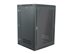 Wall-mount network cabinet with front door and internal rack rails - 3 of 5