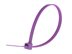 Picture of 8 Inch Purple Intermediate Cable Tie - 100 Pack - 0 of 3