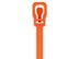 Picture of 16 Inch 50 Lbs Orange Releasable/Reusable Cable Tie - 20 Pack - 3 of 7