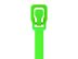 Picture of 24 Inch Fluorescent Green Releasable/Reusable Cable Tie - 10 Pack - 1 of 4