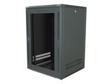 18U wall mount cabinet with front opening