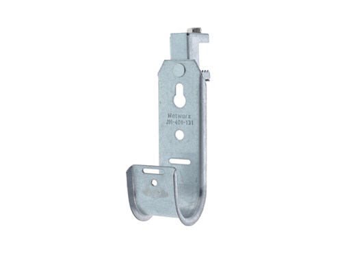 1 5/16 Inch J-Hook Cable Support - Beam Clamp, Galvanized, 25 Pack