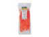 Picture of 8 Inch 120 Lbs Fluorescent Orange Releasable/Reusable Cable Tie - 100 Pack - 2 of 5
