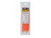 Picture of 8 Inch 120 Lbs Fluorescent Orange Releasable/Reusable Cable Tie - 20 Pack - 2 of 5