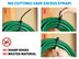 Picture of 14 Inch Fluorescent Green Releasable/Reusable Cable Tie - 10 Pack - 3 of 4