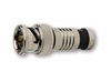 Picture of BNC RG6 Compression Connector, Nickel Plated Pkg 25pc/Bag 