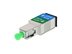 Picture of SC/UPC Female to SC/APC Male Fiber Optic Adapter - Low Loss, Singlemode, Simplex, Metal Housing - 0 of 8