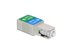 Picture of SC/UPC Male to SC/APC Female Fiber Optic Adapter - Low Loss, Singlemode, Simplex, Metal Housing - 7 of 8