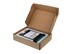 OM4 MTP to LC duplex fiber cassette packaged in protective box - 3 of 4