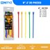 Picture of 8 Inch 5-Color Variety Pack Releasable/Reusable Cable Tie - 30 Pack - 1 of 2