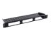 Blank LGX adapter plate panel with integrated shelf for fiber cassettes, 3 port, 1U - 0 of 3