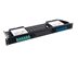 LGX adapter plate panel with shelf showing installed fiber cassette - 1 of 3