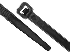 Picture of 24 Inch Black UV Standard Cable Tie - 100 Pack