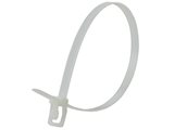 Picture of 8 Inch 120 Lbs Natural Releasable/Reusable Cable Tie - 20 Pack