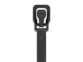 Picture of 36 Inch 175 Lbs Black Releasable/Reusable Cable Tie - 5 Pack