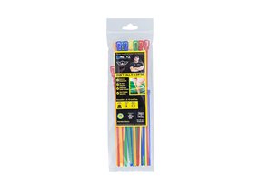 Picture of PJD x RETYZ® 6", 8", 10" Reusable Cable Tie Combo – 30 Pack (Primary Colors, Mixed Strength)