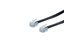 Picture of RJ12 6 Conductor Straight Wired Modular Telephone Cable - 4 FT