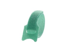 Picture of 6 Inch Green Hook and Loop Tie Wrap - 50 Pack