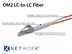 Picture of 20m Multimode Duplex Fiber Optic Patch Cable (50/125) - LC to LC - 2 of 4