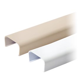 Picture of Quest Technology Wirehider Cover Lid - 1-1/2'', White, 6Ft, 40 Pieces Bulk Carton