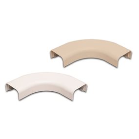 Picture of Quest Technology Right Angle Raceway Accessory - 1-1/2'', White, 12 Pk