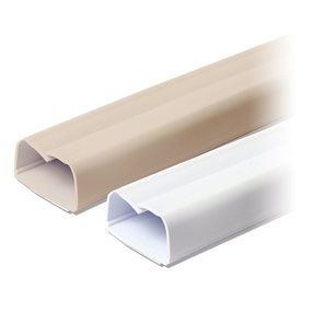 Picture of Quest Technology Wirehider Raceway - 1'', White, 6Ft, 40 Pieces Bulk Carton
