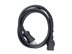 Picture of 6ft Hospital Grade NEMA 5-20P to IEC C19 Power Cord - 12 AWG, 20A/125V, SJT, Black - 1 of 2
