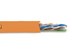 Picture of Solid Cat 6e Network Cable Pull Box - Orange, 600 MHz, Plenum (CMP), Spline - 1000 FT - 0 of 1