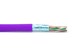 Picture of Cat 6 Shielded Network Cable - Solid, STP, Purple, Riser (CMR) PVC - 1000 FT - 0 of 1