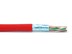 Picture of Cat 6 Shielded Network Cable - Solid, STP, Red, Riser (CMR) PVC - 1000 FT - 0 of 1