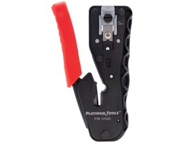 Picture of Platinum Tools 12520C PTS-RJ45 PRO Crimp Tool. Clamshell.